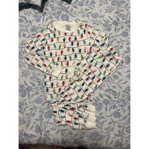 Hanna Andersson Christmas light PJs